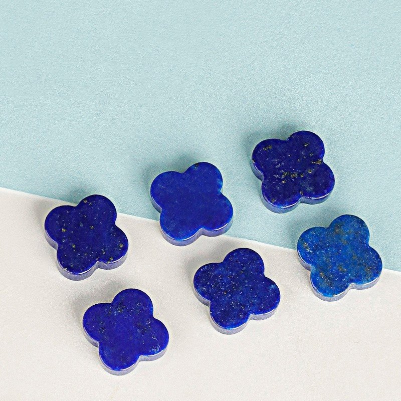 Natural Lapis Clover Stone high quality